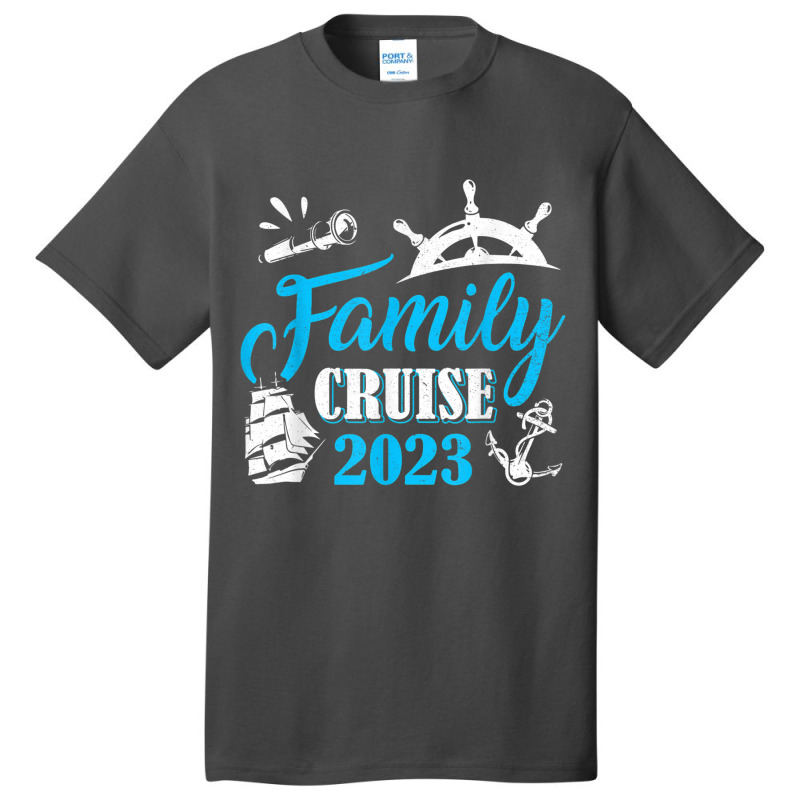 Cruise Squad 2023 Cruising Ship Vacation Funny T Shirt Basic T-shirt | Artistshot