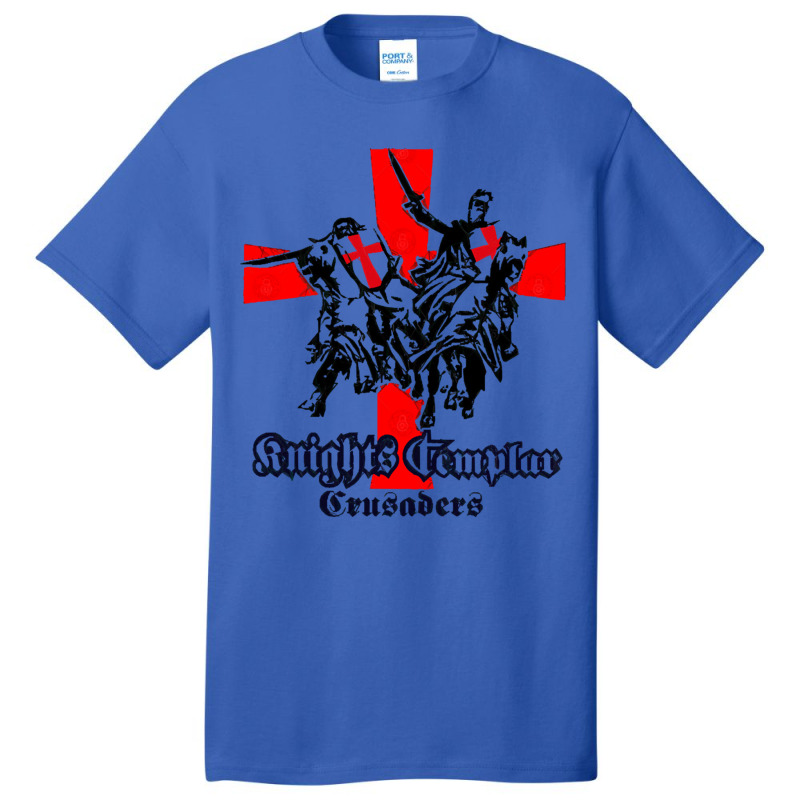 Knights Templar Holy Crusaders Basic T-shirt | Artistshot