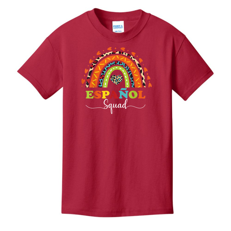 Espanol Squad Bilingual Spanish Teacher Back To School 2022 T Shirt Basic Youth T-shirt by cm-arts | Artistshot