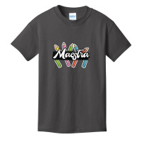 Maestra Spanish Teacher Bilingual Basic Youth T-shirt | Artistshot