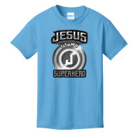 Jesus Is My Superhero Art Cute Powerful Christian Gift-eyph5 Basic Youth T-shirt | Artistshot