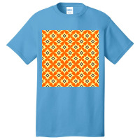 Batik Flower Art Pattern Basic T-shirt | Artistshot