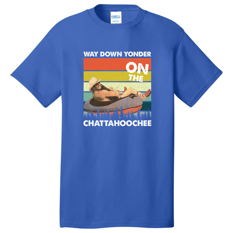 Vintage Way Down Yonder On The Chattahoochee Gift Men Women Basic T-shirt | Artistshot