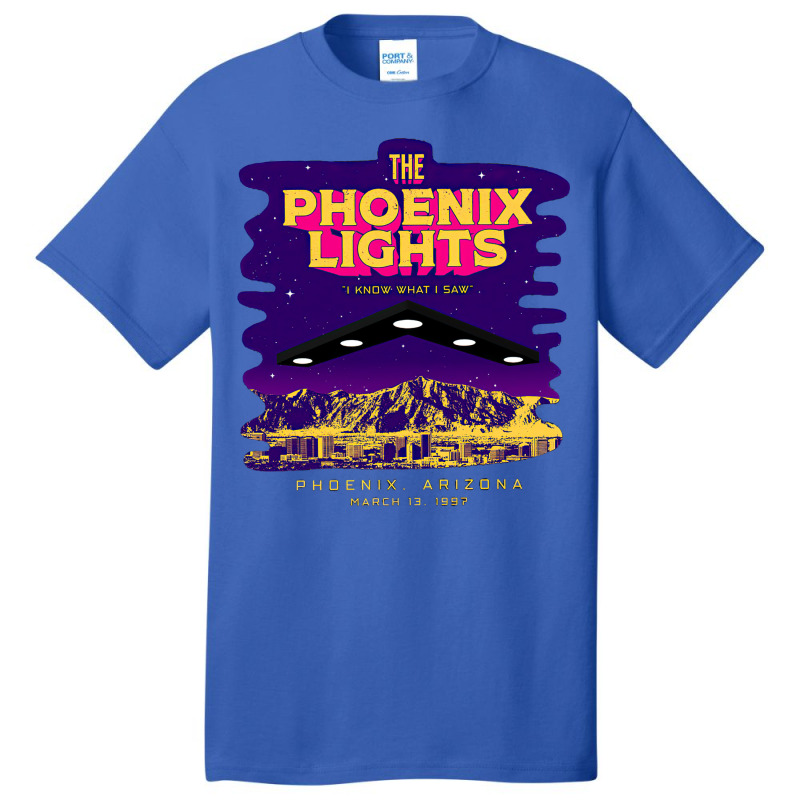 The Phoenix Lights, The Phoenix Lights Vintage, The Phoenix Lights Art Basic T-shirt | Artistshot