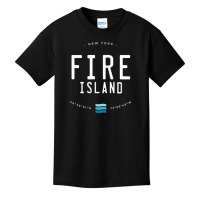 Fire Island New York Beach Waves Gift T Shirt Basic Youth T-shirt | Artistshot