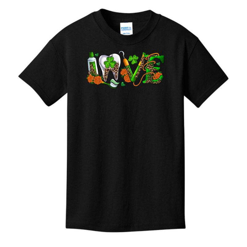 Dental Love St. Patricks Day Basic Youth T-shirt | Artistshot