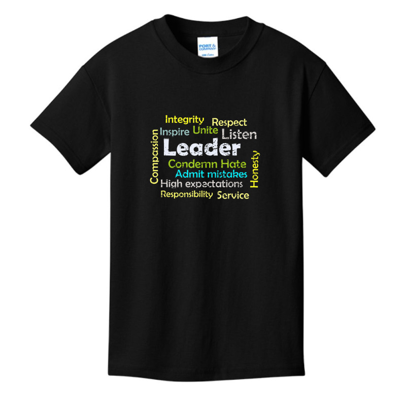 Leadership Inspire Unite And Condemn Hate Distressed Basic Youth T-shirt | Artistshot