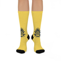 Great Skull Of Cannabis Crew Socks | Artistshot