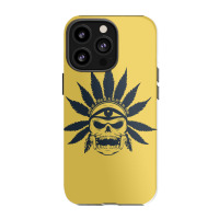 Great Skull Of Cannabis Iphone 13 Pro Case | Artistshot