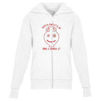 Death A Wait's Me Youth Zipper Hoodie | Artistshot