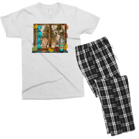 White Tailed Buck Fall Men's T-shirt Pajama Set | Artistshot