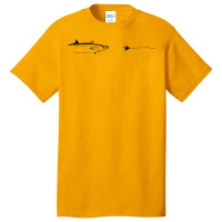 Graphic Fly Fishing Hook Line   Fish King Mackerel Tank Top Basic T-shirt | Artistshot