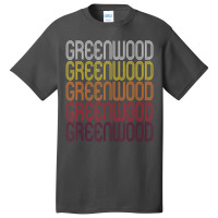 Greenwood, Ar Vintage Style Arkansas Basic T-shirt | Artistshot