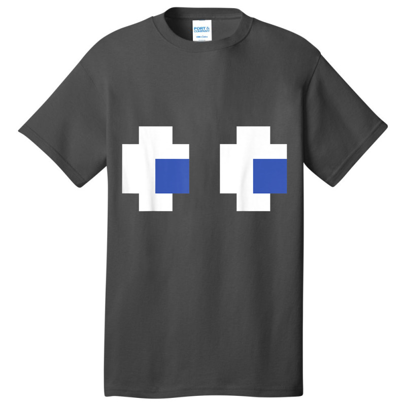 Retro Arcade Video Game Ghost T Shirt Basic T-shirt by cm-arts | Artistshot