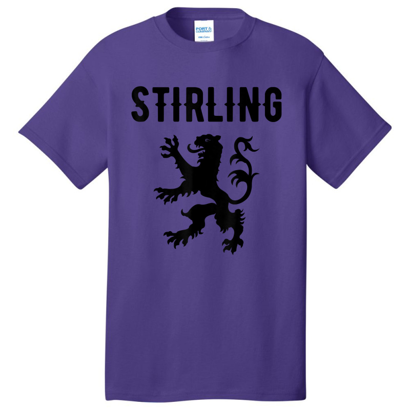 Stirling Clan Scottish Family Name Scotland Heraldry T-shirt Basic T-shirt | Artistshot