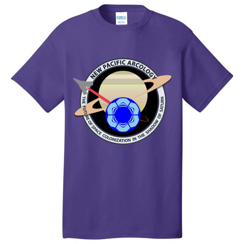 New Pacific Arcology Basic T-shirt by ERNIEHERNANDEZ | Artistshot