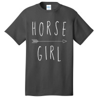 Horse Girl Basic T-shirt | Artistshot