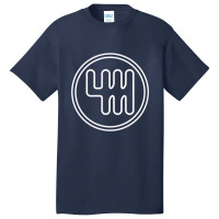 Manual Transmission Shift Pattern Outline 6 Speed Basic T-shirt | Artistshot