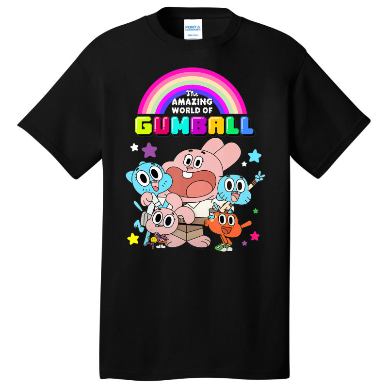 Cn The Amazing World Of Gumball The Wattersons Group Shot Basic T-shirt | Artistshot