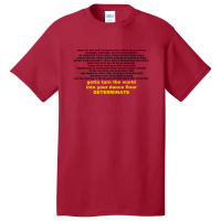 Lemonade Mouth Determinate Rap Gift Basic T-shirt | Artistshot