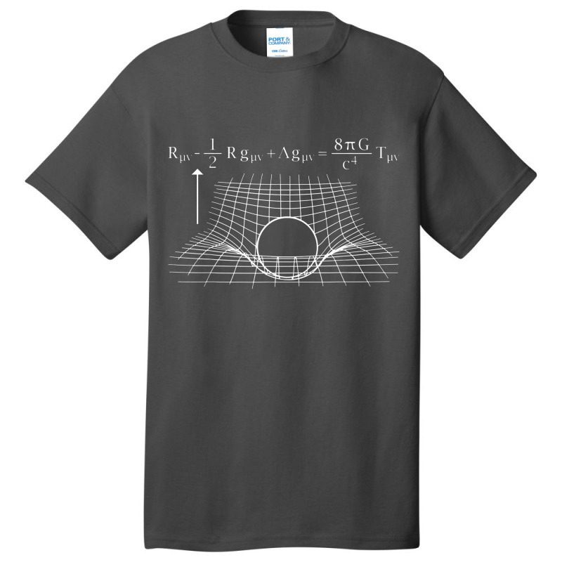 Einstein’s Field Equations Science Geek Gift Idea Math Lover Basic T-shirt by pandakarto28 | Artistshot