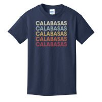 Calabasas California Calabasas Ca Retro Vintage Text Long Sleeve T Shi Basic Youth T-shirt | Artistshot