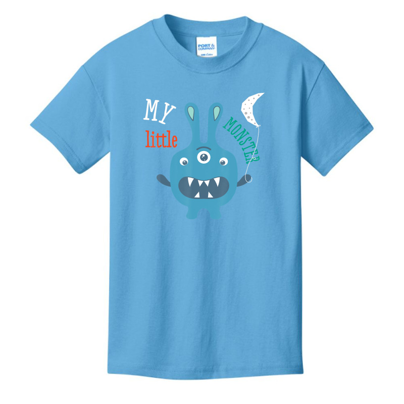 My Little Monster Cute Basic Youth T-shirt by Mata Gibson | Artistshot