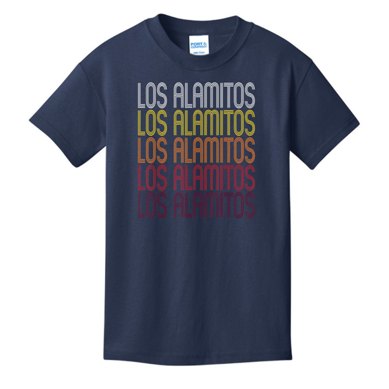 Los Alamitos, Ca Vintage Style California Basic Youth T-shirt by Mello Greenwood | Artistshot