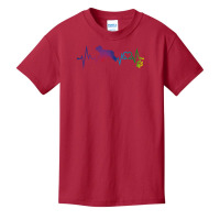 English Cocker Spaniel T  Shirt English Cocker Spaniel Colorful Heartb Basic Youth T-shirt | Artistshot