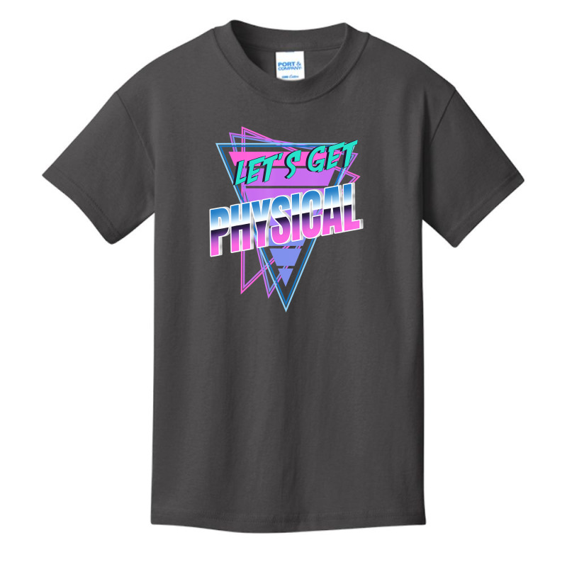 Let's Get Physical Rad 80's Workout Basic Youth T-shirt | Artistshot