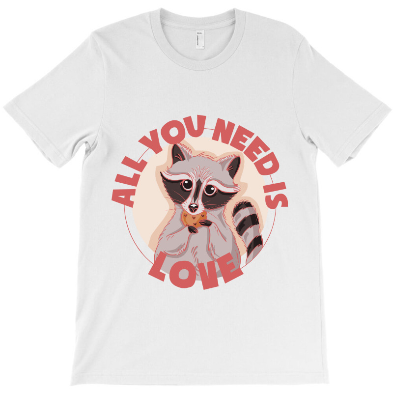 Love Raccoon T-shirt | Artistshot