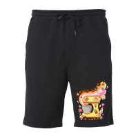 Peace, Love & Cake Fleece Short | Artistshot