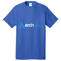 Dark Arch Linux Basic T-shirt | Artistshot