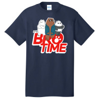 We Bare Bears Grizz Panda Ice Bear It's Bro Time Basic T-shirt | Artistshot