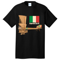 Caproni Ca4 Ca42 Ww1 Italian Heavy Bomber Triplane Plane Diagram Gifts Basic T-shirt | Artistshot