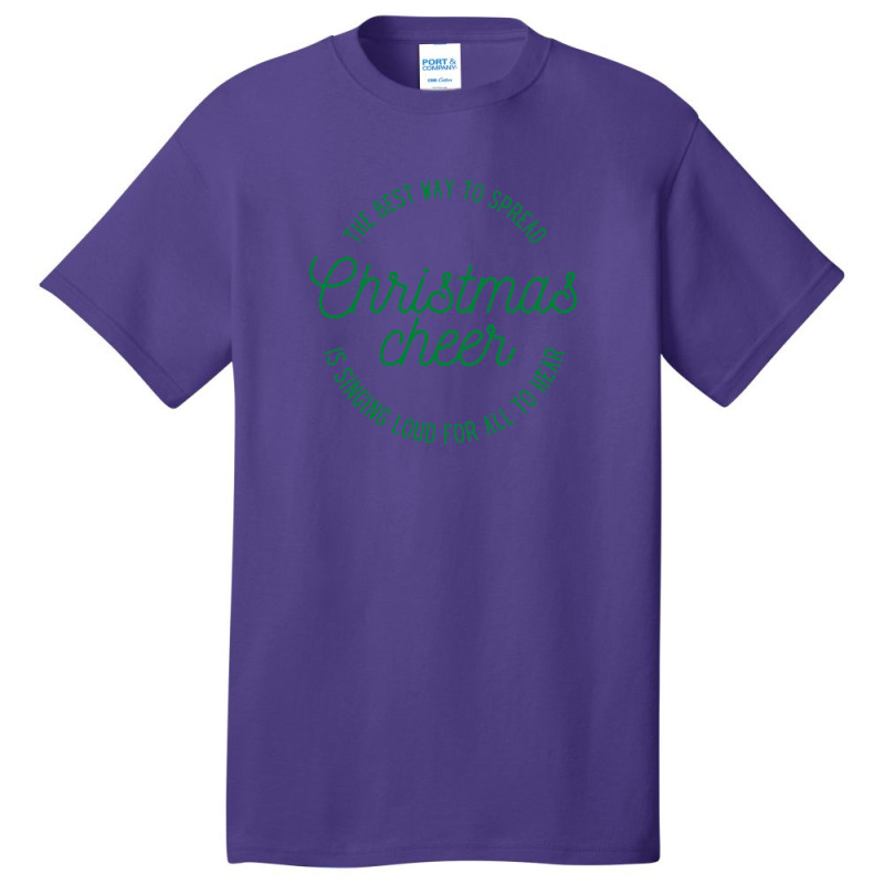 Elf Movie Quote - Spreading Christmas Cheer- Christmas Design Gift Basic T-shirt | Artistshot