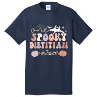 Womens Spooky Dietitian Halloween Dietetics V Neck T Shirt Basic T-shirt | Artistshot