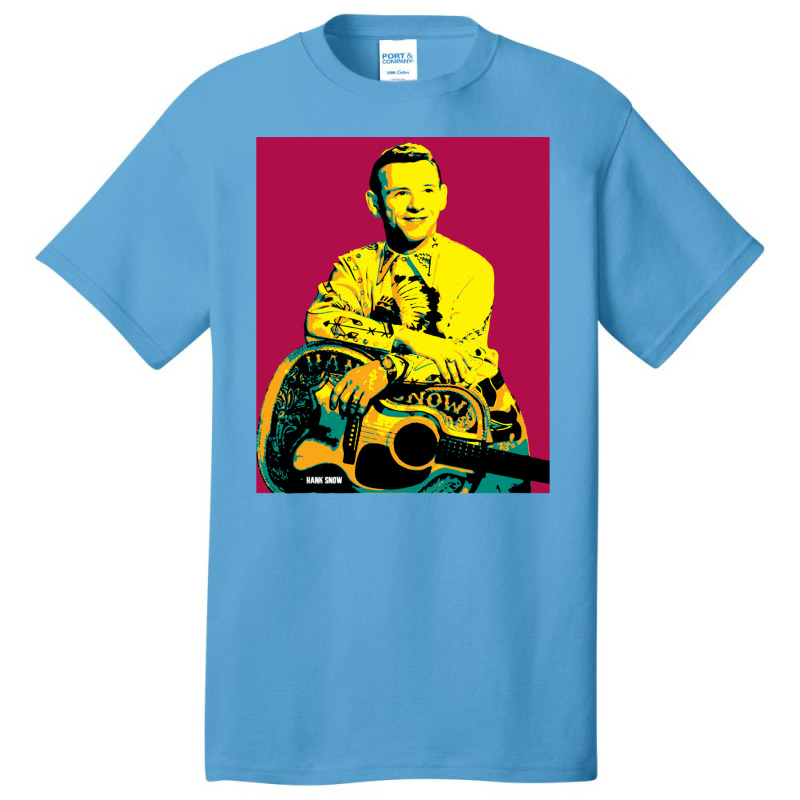 Hank Snow Clarence Eugene Snow The Singing Ranger The Yodeling Ranger  Basic T-shirt | Artistshot