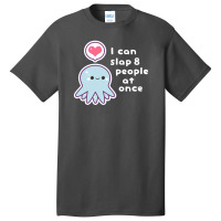 Funny Slapping Octopus Gift Basic T-shirt | Artistshot