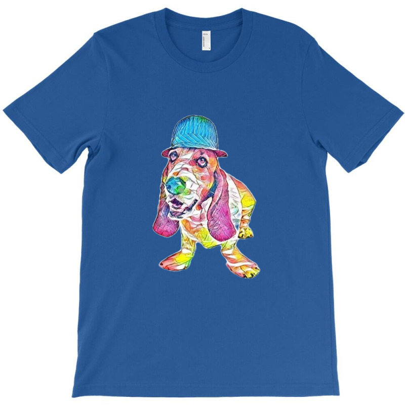 A Funny Basset Hound Dog Wear T-shirt | Artistshot