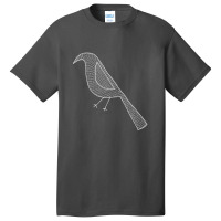 Big Grey Crow Basic T-shirt | Artistshot