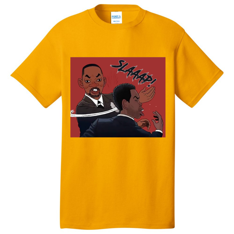 Will Smith Slap 2 Basic T-shirt | Artistshot