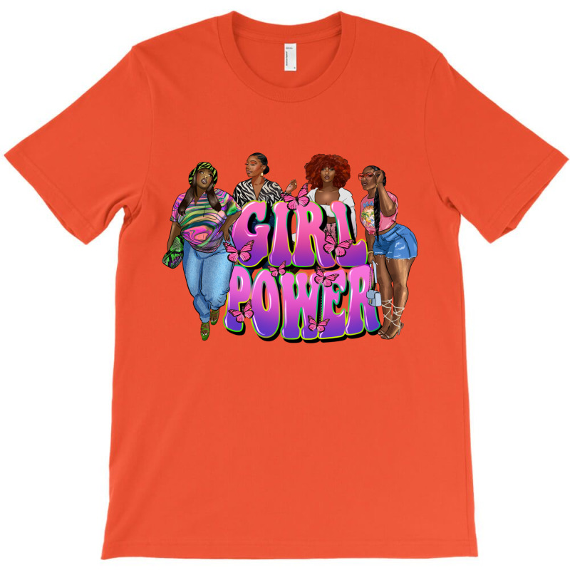 Girl Power Black Woman T-shirt | Artistshot