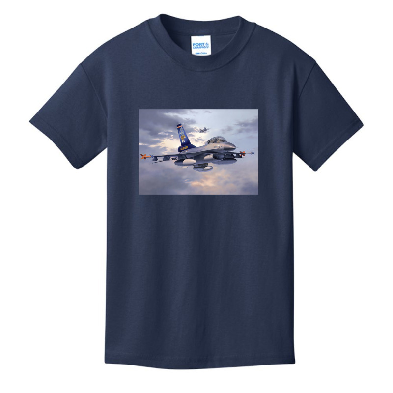 F16 Fighting Falcon Basic Youth T-shirt by Kanmosrin52 | Artistshot