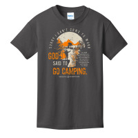 Sorry I Can't Work, God Said To Go Camping Lev 2341 T Shirt Basic Youth T-shirt | Artistshot