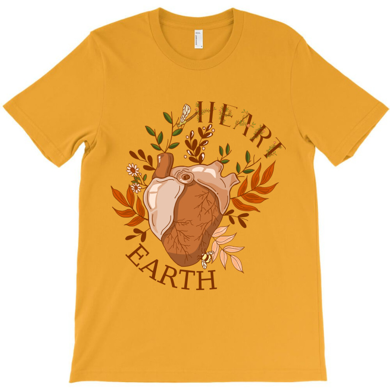 Heart - Earth T-shirt | Artistshot