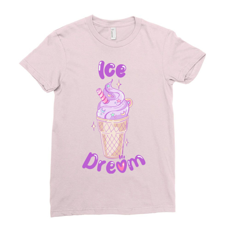 Ice Dream Ladies Fitted T-Shirt by Thaís Melo | Artistshot