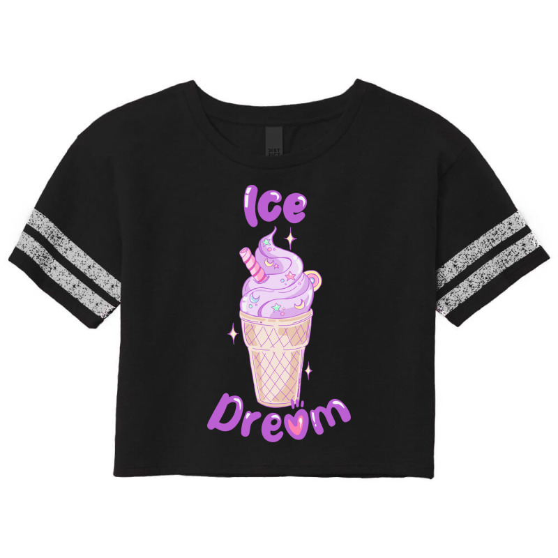 Ice Dream Scorecard Crop Tee by Thaís Melo | Artistshot