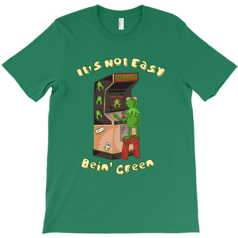 Cute Frog Playing Vintage Arcade T-shirt | Artistshot