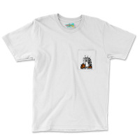 Ghost Alone Pocket T-shirt | Artistshot